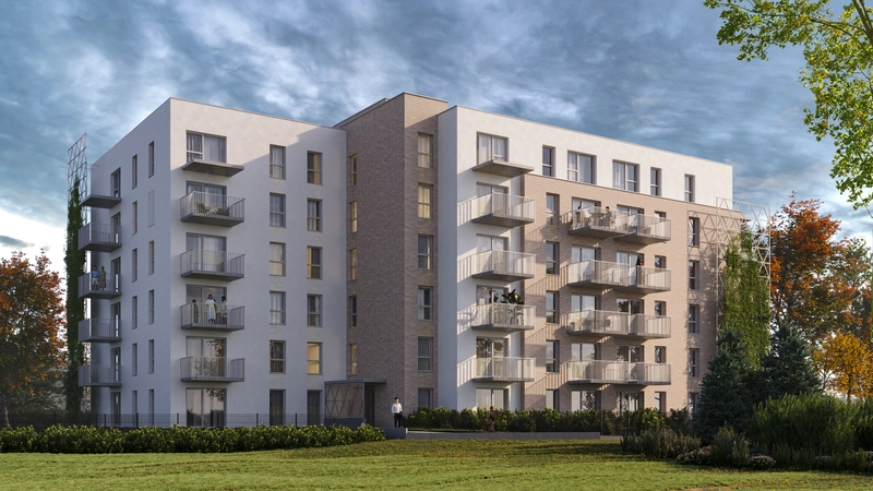 Wizualizacja inwestycji K2 Residential